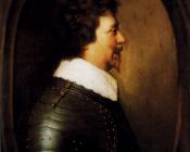 格里特 范 弘索斯特 : Portrait Of Frederik Hendrik